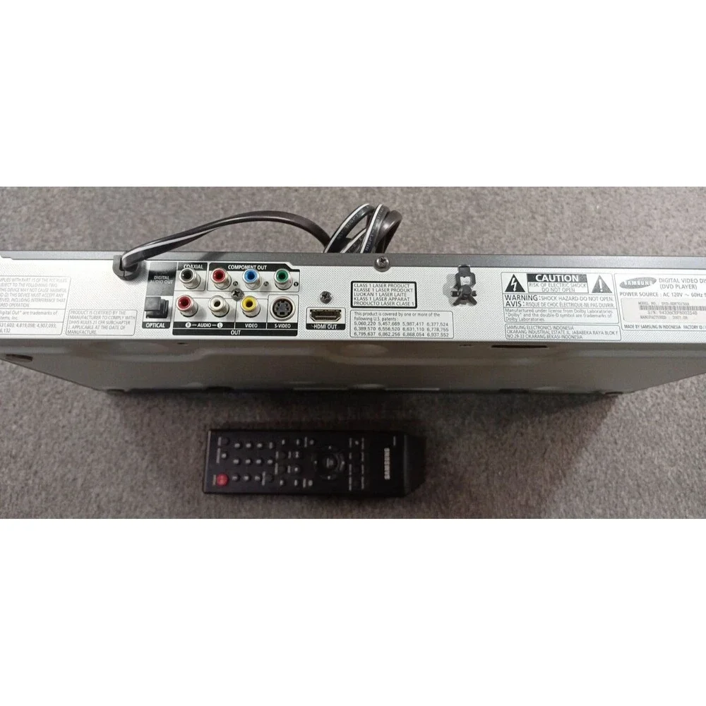 Samsung DVD-HD870 1080i DVD Player With Original Remote Tested Working